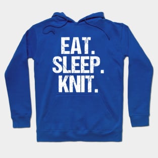 Eat Sleep Knit Hoodie